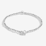 Joma Jewellery Forever Yours 'Happy Birthday Fabulous Friend' Bracelet In Silver Plating