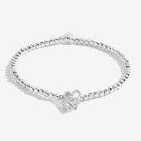 Joma Jewellery Forever Yours 'Happy Birthday Wonderful Grandma' Bracelet In Silver Plating