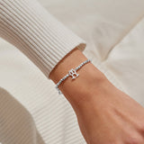 Joma Jewellery Forever Yours 'Sparkle Like Champagne' Bracelet In Silver Plating