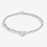 Joma Jewellery Forever Yours 'Life Is Better With True Friends' Bracelet In Silver Plating