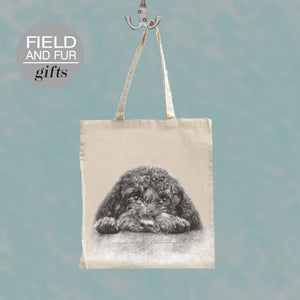 Field and Fur Gifts - Arnie, Cockapoo / Cavapoo Tote Shopping Bag