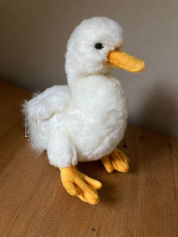 Hansa Toys White Duck plush soft and very cute