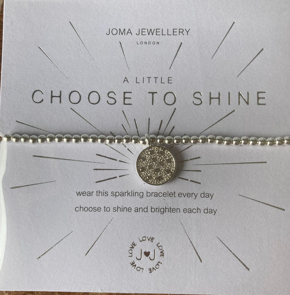 Joma Jewellery  a little Choose To Shine