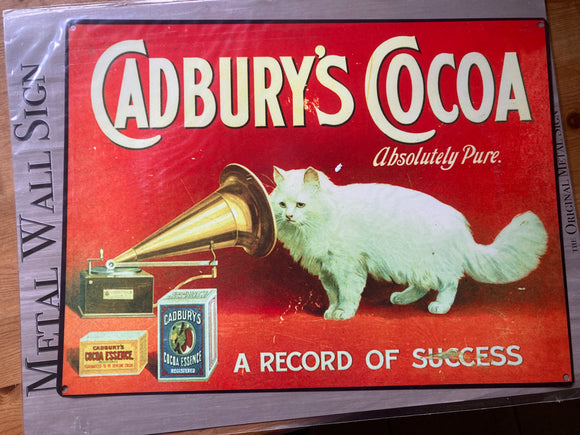 Enamel Sign Cadbury's Cocoa