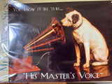 Enamel Sign 'His Masters Voice'
