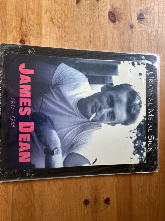 Enamel Sign 'James Dean '
