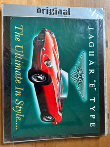 Enamel Sign 'Jaguar '