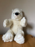 Hansa Polar Bear Baby Cub 30cmH Selling at less then 50% RRP