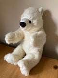 Hansa Polar Bear Baby Cub 30cmH Selling at less then 50% RRP