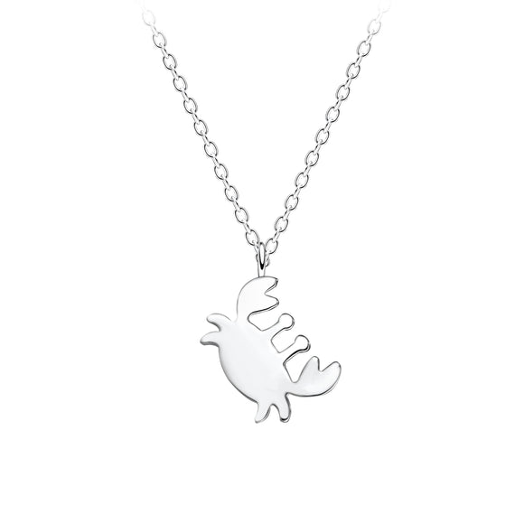 Sterling Silver Crab Necklace  with Gift Wrap