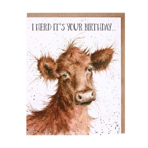 Wrendale 'I Herd' Birthday Card