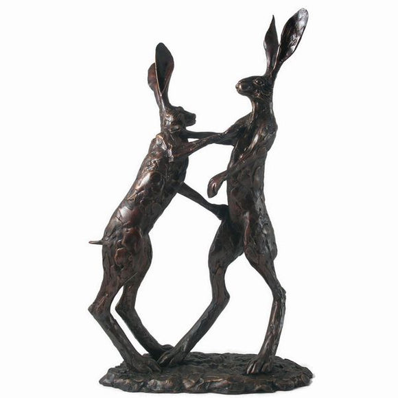 Frith Sculptures Boxing Hares - Frith PJ015