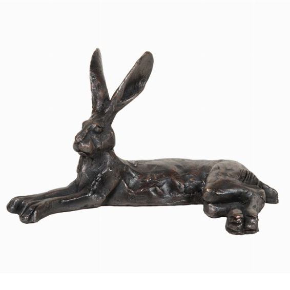 Frith Sculptures Hare Lying PJ066