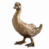 Frith Sculpture - Darcy Duck sculpture in Cold Cast Bronze.