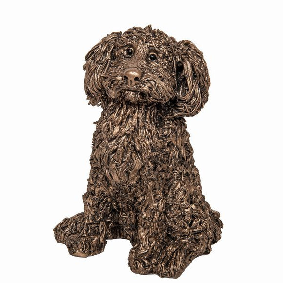 Frith Sculptures Petra Labradoodle sitting - Frith VB090