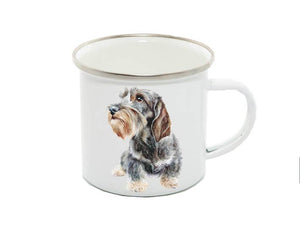 Field and Fur Gifts - Enamel Mug, Dachshund, Benson