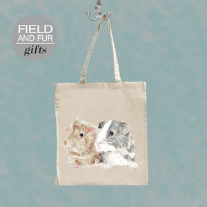 Field and Fur Gifts - Miffy And Marshmallow, Guinea Pig Tote Shopping Bag