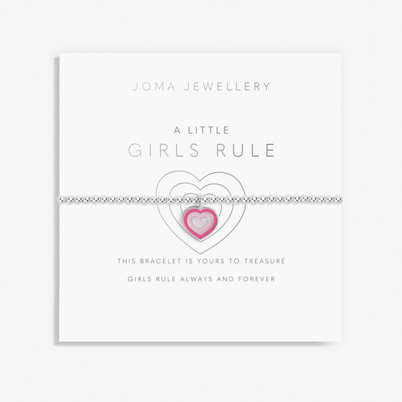 Joma Jewellery A little 'Girl's Rule' Bracelet Children's