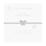 Children's A Little 'Free Spirit' Bracelet in Silver Plating And Rose Gold Plating By Joma Jewellery