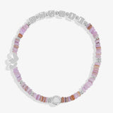 Kids' Happy Little Moments 'Best Bestie' Bracelet In Silver Plating Joma Jewellery