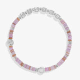 Kids' Happy Little Moments 'Super Sister' Bracelet In Silver Plating Joma Jewellery