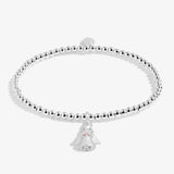 Joma Jewellery Kids' A Little 'Angels Watching Over You' Bracelet In Silver Plating