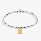 Joma Jewellery Kids' A Little 'Oh So Sweet' Bracelet In Silver And Gold Plating