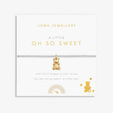 Joma Jewellery Kids' A Little 'Oh So Sweet' Bracelet In Silver And Gold Plating