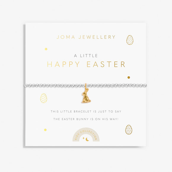 Kids' A Little 'Happy Easter' Bracelet In Silver Plating Joma Jewellery