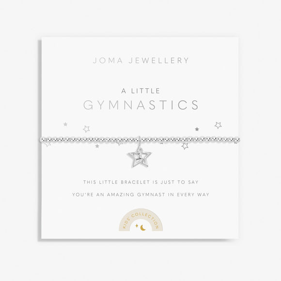 Kids' A Little 'Gymnastics' Bracelet In Silver Plating Joma Jewellery