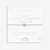 Kids' A Little 'Sisters Together Forever' Bracelet In Silver Plating Joma Jewellery