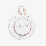 Joma Jewellery Kids' Happy Little Moments 'Love You To The Moon' Bracelet