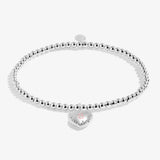 Kids' Confetti A Little '8th Birthday' Bracelet In Silver Plating Joma Jewellery