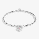 Kids' Confetti A Little 'Just For You Birthday Girl' Bracelet In Silver Plating Joma Jewellery