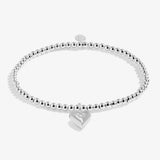 Kids' Confetti A Little 'Hooray It's Your Birthday' Bracelet In Silver Plating Joma Jewellery