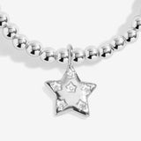 Joma Jewellery Kids' A Little 'So very Proud of You' Bracelet In Silver Plating