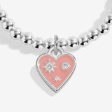 Joma Jewellery Kids' A Little 'Strong Girls Club' Bracelet In Silver Plating