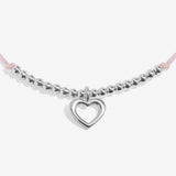 Joma Jewellery  Duo A Little 'Mummy And Me' Bracelets In Silver Plating