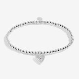 Joma Jewellery Kids' Confetti A Little 'Wonderful Granddaughter' Bracelet In Silver Plating