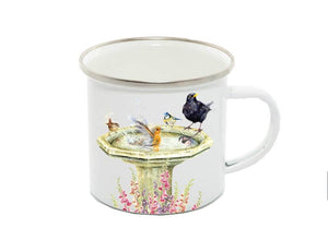 Field and Fur Gifts - Enamel Mug, Birdbath