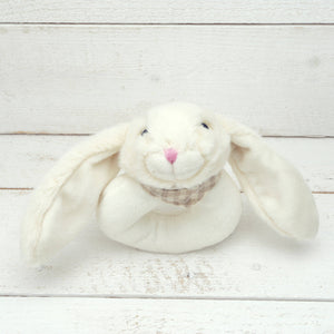 Jomanda Bunny Baby Soft Toy Rattle Cream -10CM