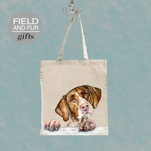 Field and Fur Gifts - Derek, Pointer Tote Shopping Bag