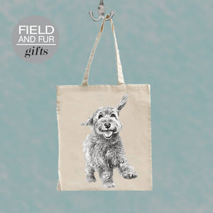 Field and Fur Gifts - Chris, Cockapoo Tote Shopping Bag