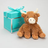 Jomanda Mini Horny Highland Cow Plush Baby Soft Toy - 11cm