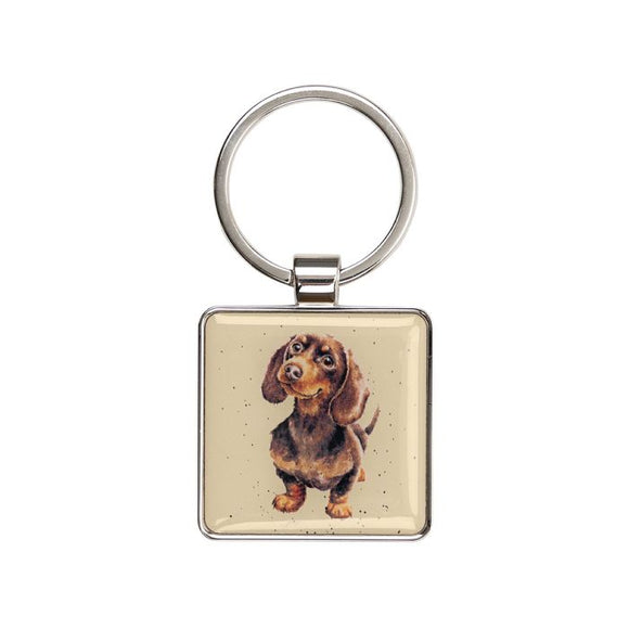 Wrendale  'Little One' dachshund keyring