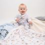 Wrendale  'Little Paws' Dog Printed Babygrow - 6-9 Months