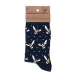 Wrendale Busy Bee Socks Navy