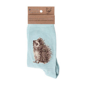 Wrendale Hedgehugs Socks Green