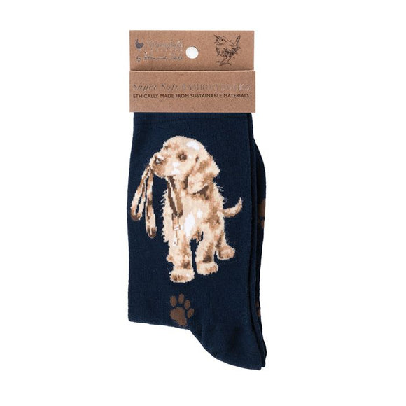 Wrendale Hopeful Labrador Puppy Socks