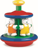 Ambi Toys, Ted and Tess Carousel, Cause and Effect Baby Spinning Toy, Ages 10 Months Plus